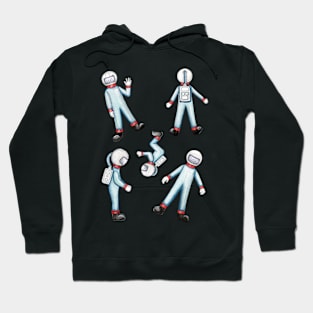 Retro Astronauts Hoodie